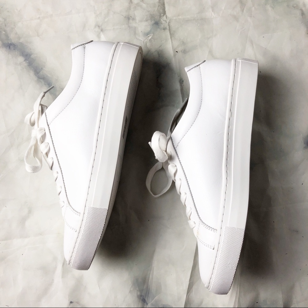 KURT White leather sneaker size 7